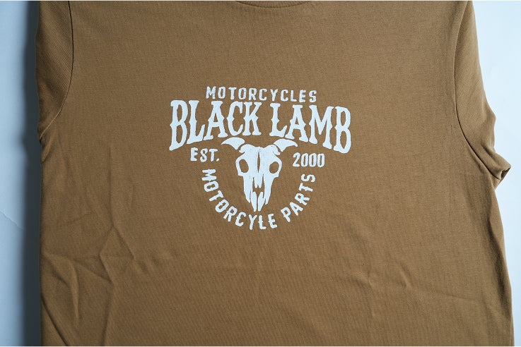 Custom Chopper Camel Long Tee