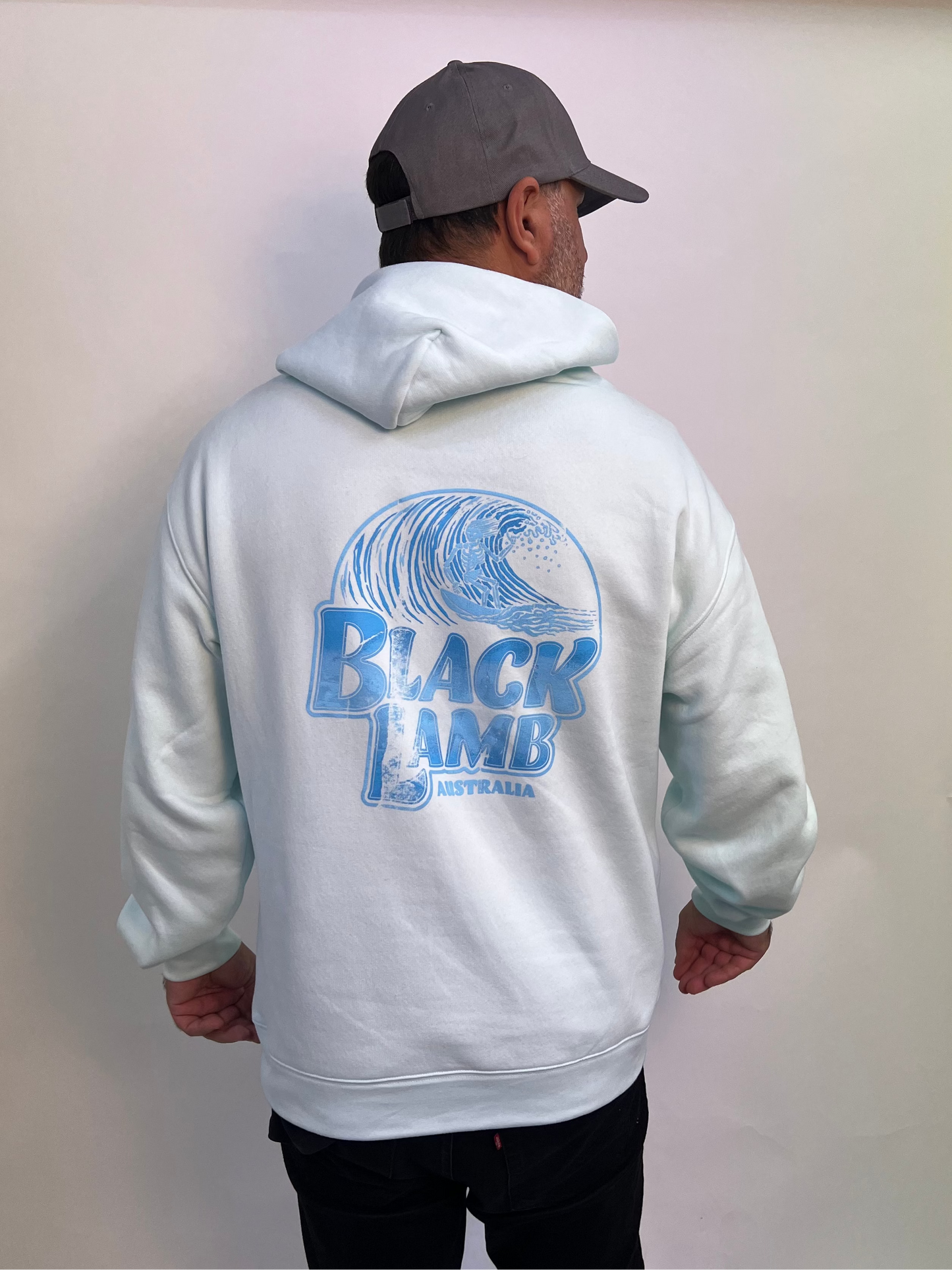 Seafoam Hoodie Australia Print