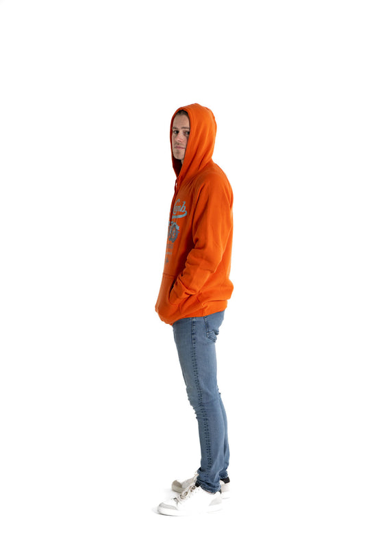Motorcycles Hoodie Orange