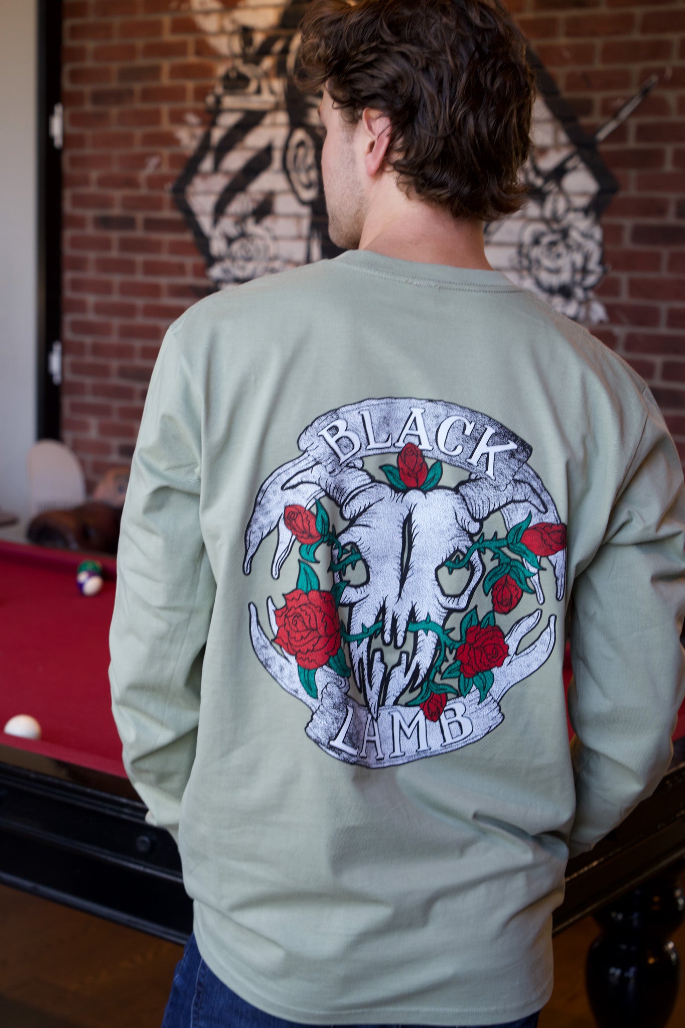 Skull and Roses Pistachio