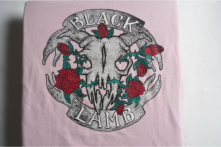 Skull Roses Supply Hoodie Pink