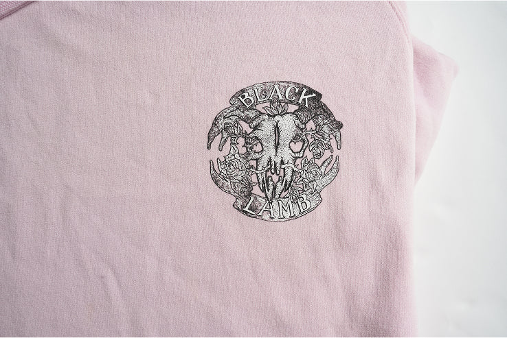Skull Roses Supply Hoodie Pink